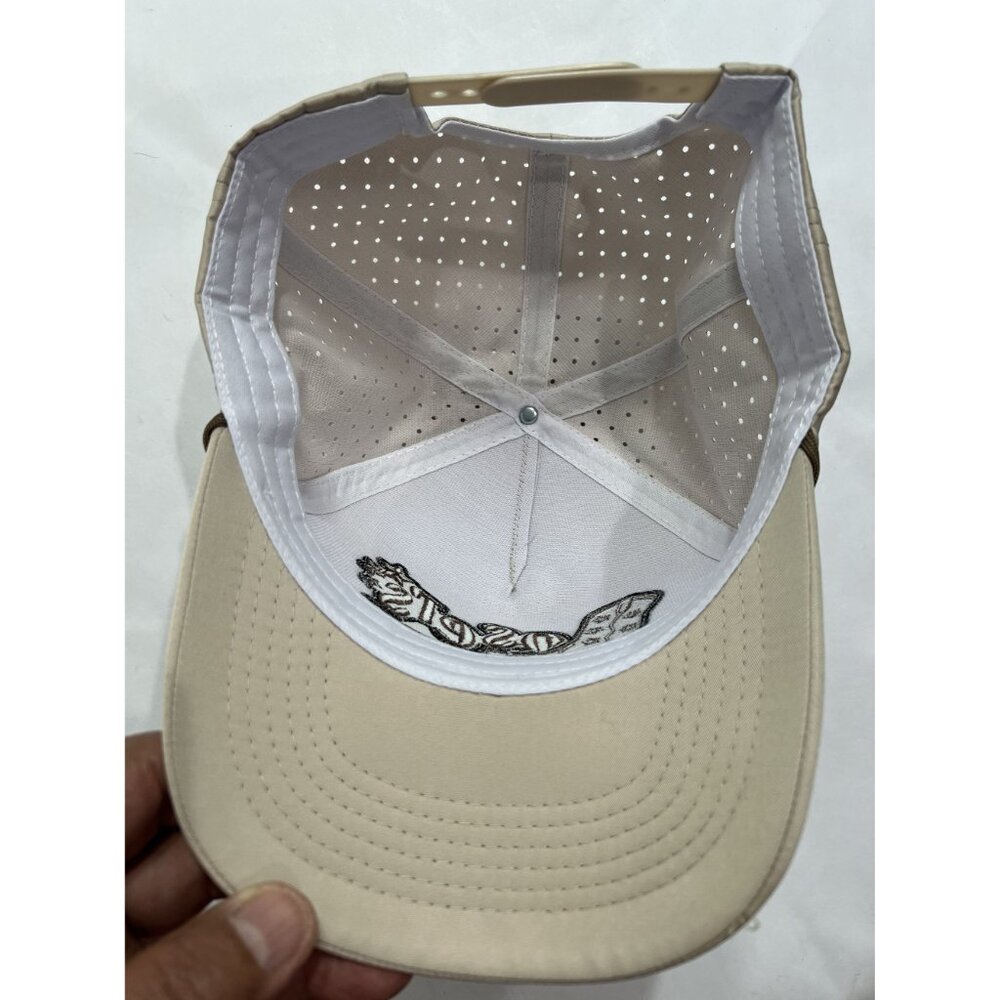 Cold Beer Apparel Losers King Of Country Hat in Tan - Picture 5 of 5